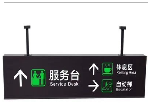 大理吊牌灯箱制作流程。