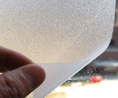 大理玻璃门外面粘广告用什么材料好？